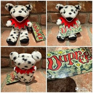 1998 Liquid Blue Grateful Dead Plush Bean Bear Dupree